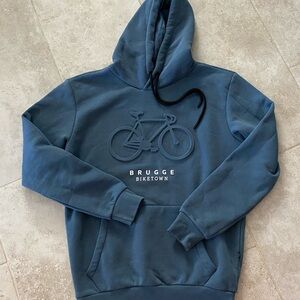 Fox Blue Men's Hoodie